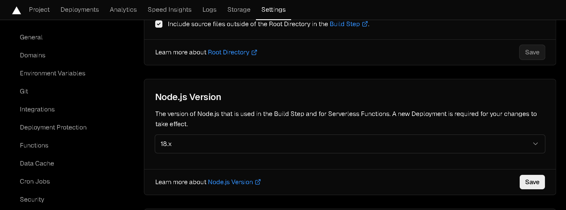ubah versi nodejs