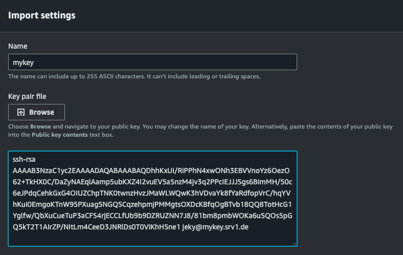 beri nama keypair