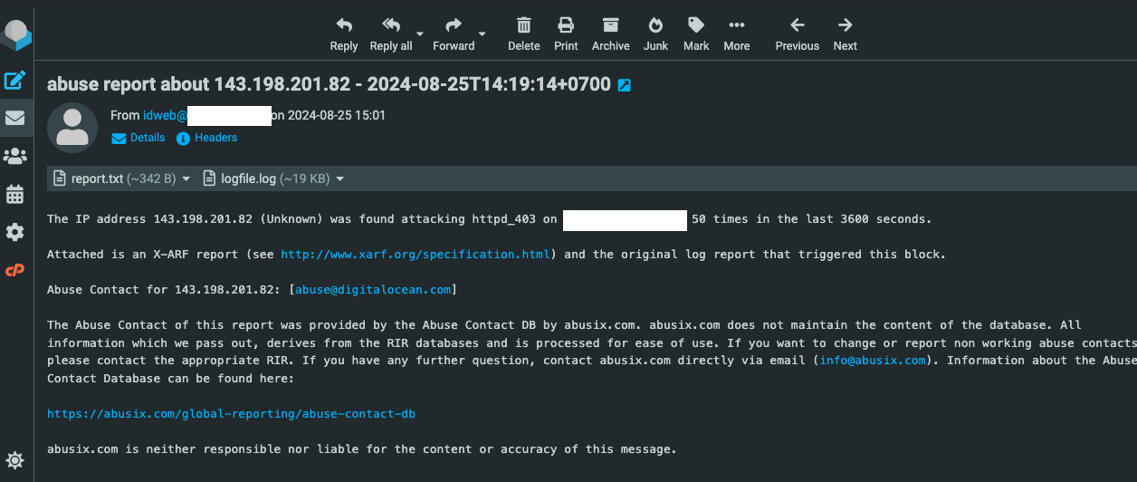 email abuse